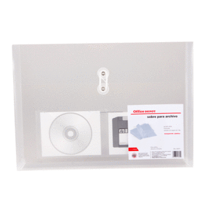 SOBRE TRANSPARENTE BLANCO OFICIO OFFICE DEPOT SOBRE TRANSPARENTE BLANCO OFICIO OFFICE DEPOT