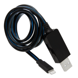 CABLE USB SPECTRA LIGHTNING (BLANCO CON LUZ LED) CABLE USB SPECTRA LIGHTNING (BLANCO CON LUZ LED)