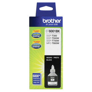 BOTELLA DE TINTA BROTHER BT6001BK (NEGRA) BOTELLA DE TINTA BROTHER BT6001BK (NEGRA)