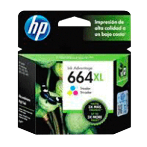 CARTUCHO DE TINTA HP 664XL TRICOLOR ORIGINAL CARTUCHO DE TINTA HP 664XL TRICOLOR ORIGINAL