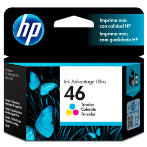 CARTUCHO DE TINTA HP 46 TRICOLOR ORIGINAL CARTUCHO DE TINTA HP 46 TRICOLOR ORIGINAL