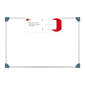 PIZARRON RED TOP (BLANCO, 60X90 CMS) PIZARRON RED TOP (BLANCO, 60X90 CMS)