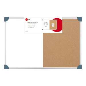 PIZARRON RED TOP MIXTO (60X90 CMS, BLANCO-CORCHO) PIZARRON RED TOP MIXTO (60X90 CMS, BLANCO-CORCHO)