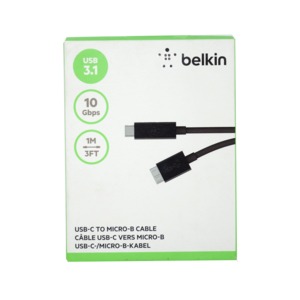 CABLE BELKIN USB 3.1 (TIPO C - MICRO USB, NEGRO) CABLE BELKIN USB 3.1 (TIPO C - MICRO USB, NEGRO)