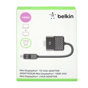 ADAPTADOR MINI DISPLAYPORT A VGA BELKIN ADAPTADOR MINI DISPLAYPORT A VGA BELKIN