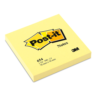 POST-IT NOTAS ADHESIVAS AMARILLO CANARIO, 1 PAD POST-IT NOTAS ADHESIVAS AMARILLO CANARIO, 1 PAD