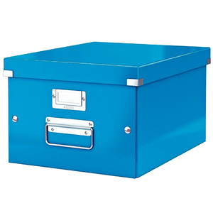 CAJA LEITZ (PLEGABLE, MEDIANA, WOW AZUL) CAJA LEITZ (PLEGABLE, MEDIANA, WOW AZUL)