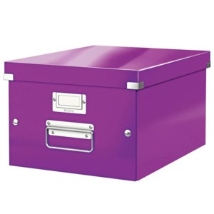 CAJA LEITZ (PLEGABLE, MEDIANA, WOW MORADO) CAJA LEITZ (PLEGABLE, MEDIANA, WOW MORADO)