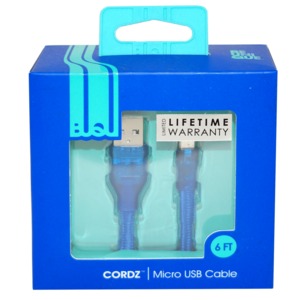 CABLE BUQU USB MICRO 2 MTS/AZUL/PARA ANDROID CABLE BUQU USB MICRO 2 MTS/AZUL/PARA ANDROID