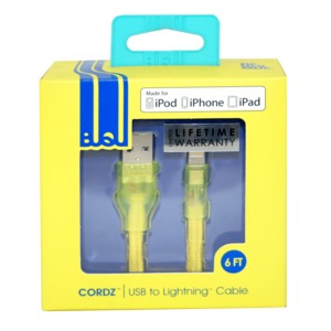 CABLE BUQU USB LIGHTING 2 MTS/AMARILLO/PARA IPHONE CABLE BUQU USB LIGHTING 2 MTS/AMARILLO/PARA IPHONE