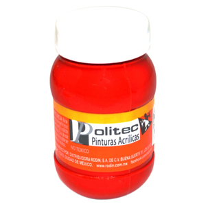 PINTURA ACRILIICA ROJO ACRILICO POLITEC N304 100ML PINTURA ACRILIICA ROJO ACRILICO POLITEC N304 100ML