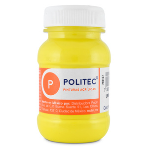 PINTURA ACRILIICA LIMON HANZA POLITEC N307 100ML PINTURA ACRILIICA LIMON HANZA POLITEC N307 100ML