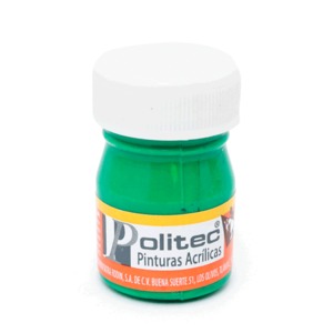 PINTURA ACRILICA VERDE CLARO POLITEC N312 20ML PZ PINTURA ACRILICA VERDE CLARO POLITEC N312 20ML PZ