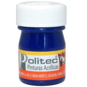 PINTURA ACRILICA AZUL COBALTO POLITEC N310 20ML PZ PINTURA ACRILICA AZUL COBALTO POLITEC N310 20ML PZ