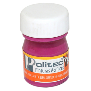 PINTURA ACRILICA MAGENTA POLITEC20ML PZ PINTURA ACRILICA MAGENTA POLITEC20ML PZ