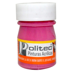 PINTURA ACRILICA CARMIN POLITEC 20ML PZ PINTURA ACRILICA CARMIN POLITEC 20ML PZ