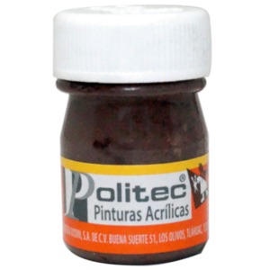 PINTURA ACRILICA CANELA POLITEC 20ML PZ PINTURA ACRILICA CANELA POLITEC 20ML PZ