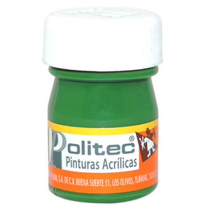 PINTURA ACRILICA VERDE ORO POLITEC 20ML PZ PINTURA ACRILICA VERDE ORO POLITEC 20ML PZ