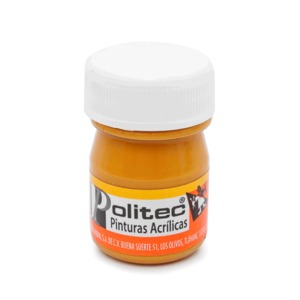 PINTURA ACRILICA OCRE POLITEC 20ML PZ PINTURA ACRILICA OCRE POLITEC 20ML PZ