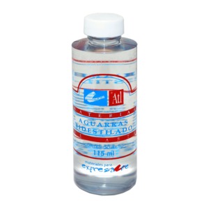 AGUARRAS BIDESTILADO (PLASTICO, 115ML, PIEZA) AGUARRAS BIDESTILADO (PLASTICO, 115ML, PIEZA)