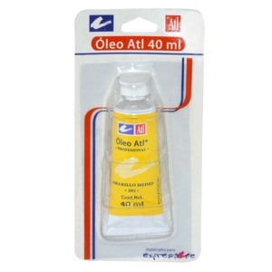 PINTURA DE OLEO (ATL AMARILLO MEDIO N202 BLISTER) PINTURA DE OLEO (ATL AMARILLO MEDIO N202 BLISTER)