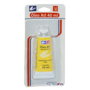 PINTURA DE OLEO ATL AMARILLO CLRO N201 BLISTER UN0 PINTURA DE OLEO ATL AMARILLO CLRO N201 BLISTER UN0