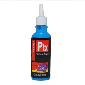 PINTURA TEXTIL PTX AZUL CLARO 619 PZ PINTURA TEXTIL PTX AZUL CLARO 619 PZ