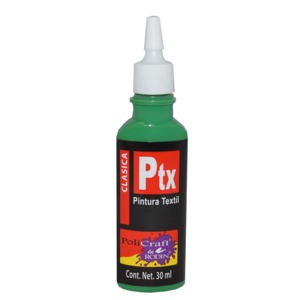 PINTURA TEXTIL PTX VERDE ESMERALDA 616 PZ PINTURA TEXTIL PTX VERDE ESMERALDA 616 PZ