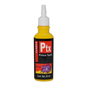 PINTURA TEXTIL PTX AMARILLO MED 602 PZ PINTURA TEXTIL PTX AMARILLO MED 602 PZ