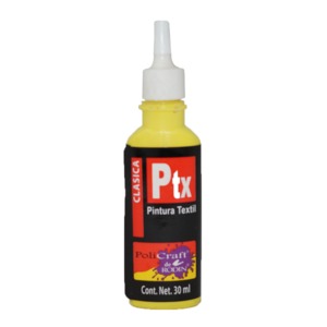 PINTURA TEXTIL PTX AMARIL CLAR 601 PZ PINTURA TEXTIL PTX AMARIL CLAR 601 PZ