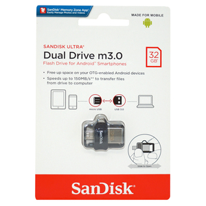 MEMORIA SANDISK ULTRA DUAL ANDROID 32GB MEMORIA SANDISK ULTRA DUAL ANDROID 32GB