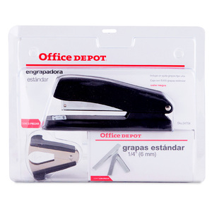 SET ENGRAPADORA Y QUITAGRAPAS OFFICE DEPOT (NEGRO) SET ENGRAPADORA Y QUITAGRAPAS OFFICE DEPOT (NEGRO)