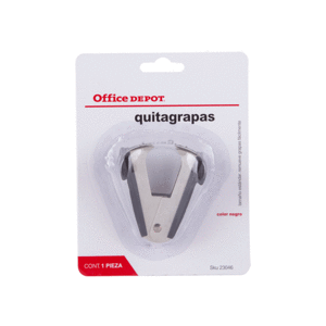 QUITAGRAPAS OFFICE DEPOT (PIEZA, COLOR NEGRO) QUITAGRAPAS OFFICE DEPOT (PIEZA, COLOR NEGRO)