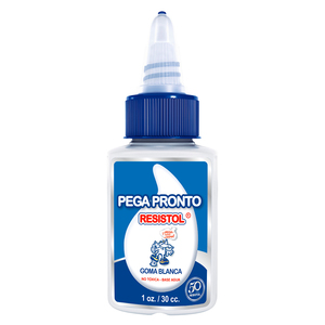 PEGA PRONTO RESISTOL(GOMA BLANCA, 1 ONZA) PEGA PRONTO RESISTOL(GOMA BLANCA, 1 ONZA)