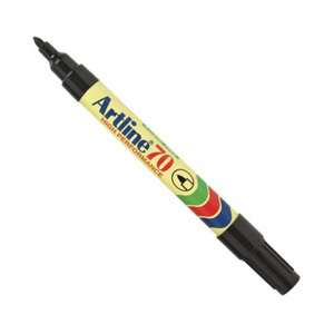 MARCADOR PERMANENTE RECARGABLE PUNTA REDONDA NEGRO MARCADOR PERMANENTE RECARGABLE PUNTA REDONDA NEGRO
