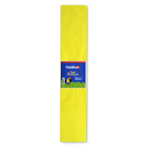 PAPEL CREPE FACELA 10PACK AMARILLO PAPEL CREPE FACELA 10PACK AMARILLO