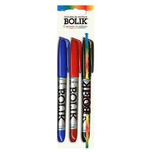 MARCADORES PERMANENTES BOLIK PUNTO FINO 3PK MARCADORES PERMANENTES BOLIK PUNTO FINO 3PK