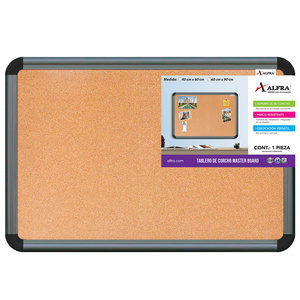 TABLERO DE CORCHO MASTER BOARD 60X90 TABLERO DE CORCHO MASTER BOARD 60X90