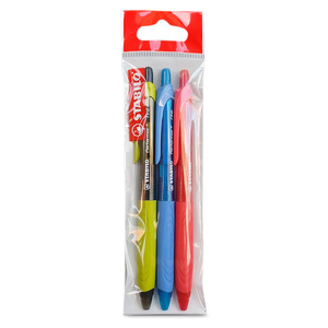 BOLIGRAFO STABILO PERFORMER RETRACTIL 3PK BOLIGRAFO STABILO PERFORMER RETRACTIL 3PK