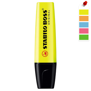 RESALTADOR STABILO BOSS NEON UNIDAD RESALTADOR STABILO BOSS NEON UNIDAD