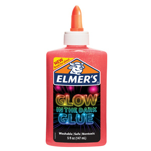 GOMA ELMERS GLOW IN THE DARK ROSADO 5OZ GOMA ELMERS GLOW IN THE DARK ROSADO 5OZ