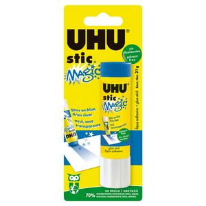 BARRA DE PEGAMENTO UHU MAGIC BLUE 21GR BARRA DE PEGAMENTO UHU MAGIC BLUE 21GR
