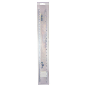 REGLA SABLON 20CM TRANSPARENTE CON FUNDA REGLA SABLON 20CM TRANSPARENTE CON FUNDA