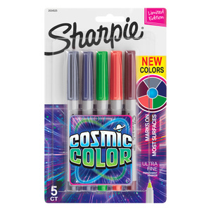 MARCADOR SHARPIE ULTRA FINO COSMIC COLOR 5U MARCADOR SHARPIE ULTRA FINO COSMIC COLOR 5U