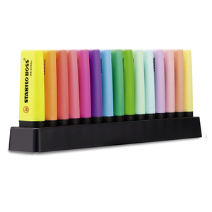 RESALTADOR STABILO BOSS 15U (COLORES) RESALTADOR STABILO BOSS 15U (COLORES)