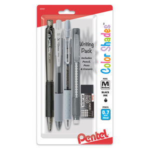 KIT DE ESCRITURA PENTEL COLOR SHADES NEGRO KIT DE ESCRITURA PENTEL COLOR SHADES NEGRO