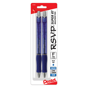 BOLIGRAFO DE ACEITE PENTEL AZUL 0.7MM 2U BOLIGRAFO DE ACEITE PENTEL AZUL 0.7MM 2U