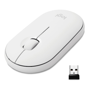 LOGITECH PEBBLE M350 WIRELESS MOUSE (BLANCO) LOGITECH PEBBLE M350 WIRELESS MOUSE (BLANCO)