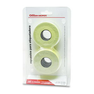 ETIQUETAS OFFICE DEPOT AMARILLAS 16X23MM C/700 ETIQUETAS OFFICE DEPOT AMARILLAS 16X23MM C/700