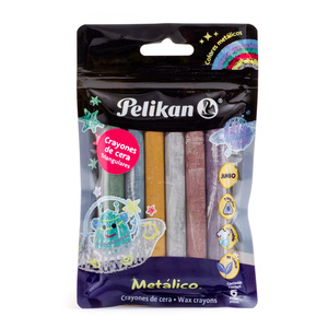 CRAYONES PELIKAN JUMBO TRIANGULARES 6U CRAYONES PELIKAN JUMBO TRIANGULARES 6U